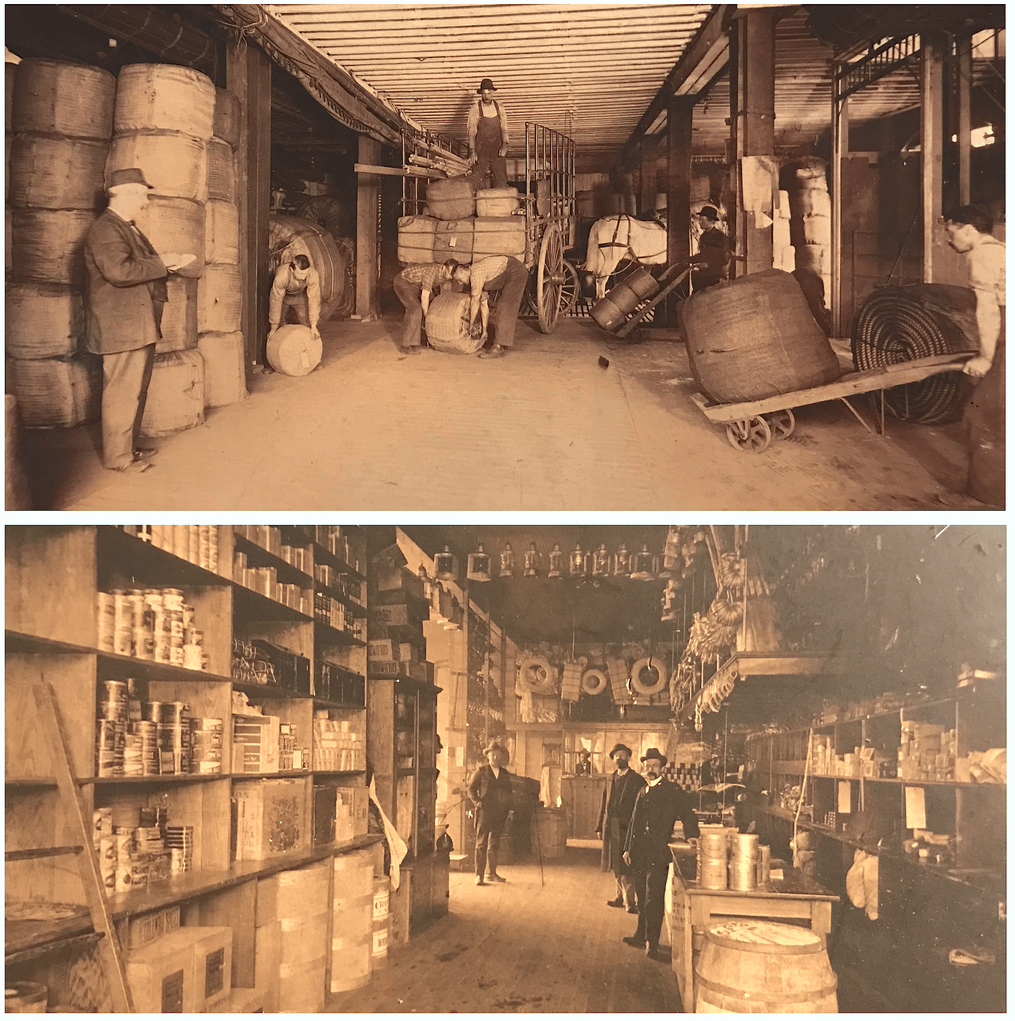 Geo B Carpenter warehouse