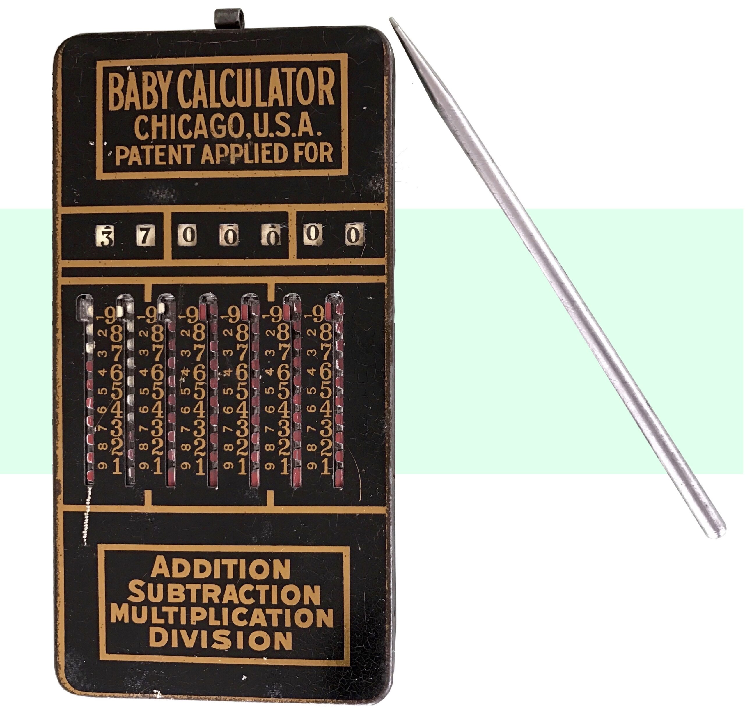 Baby Calculator Company, est. 1923