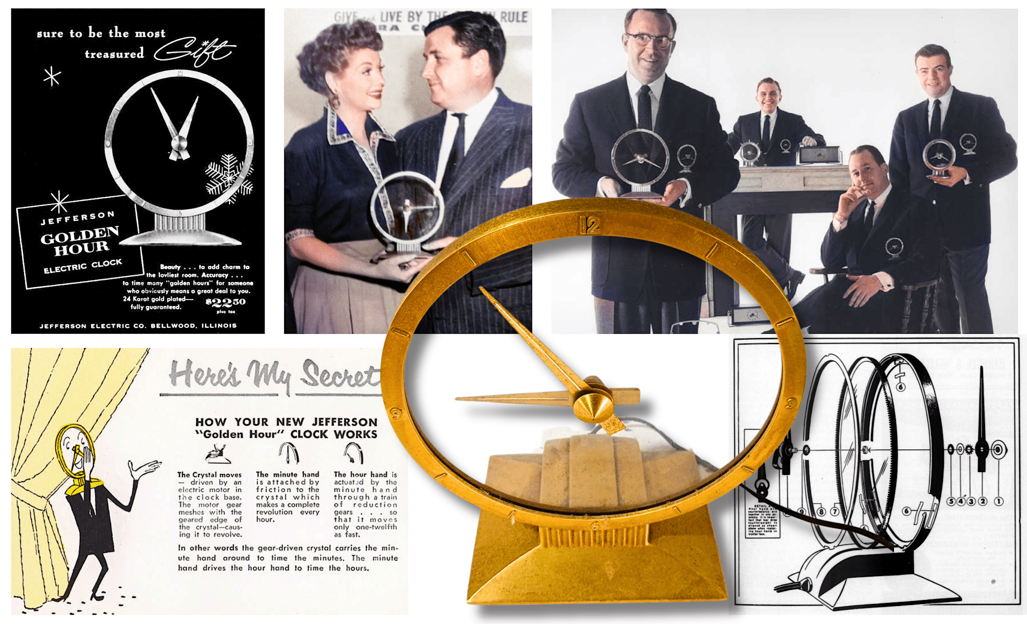 jefferson golden hour clock