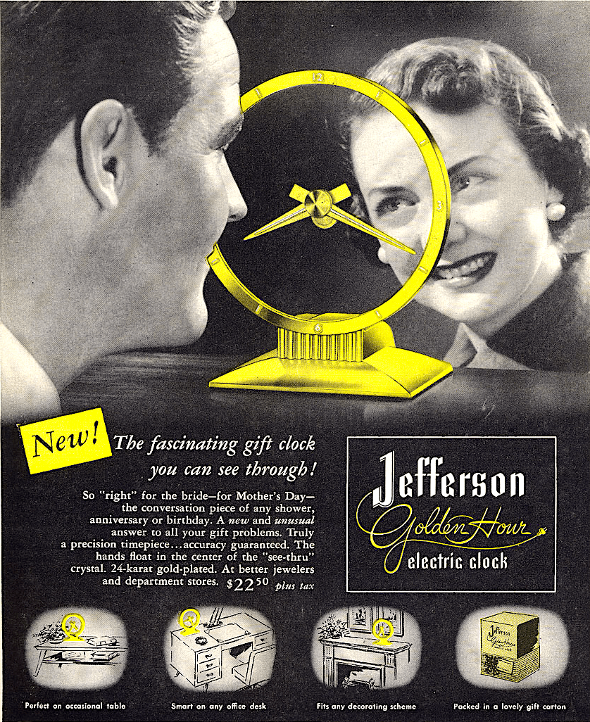 golden hour clock ad