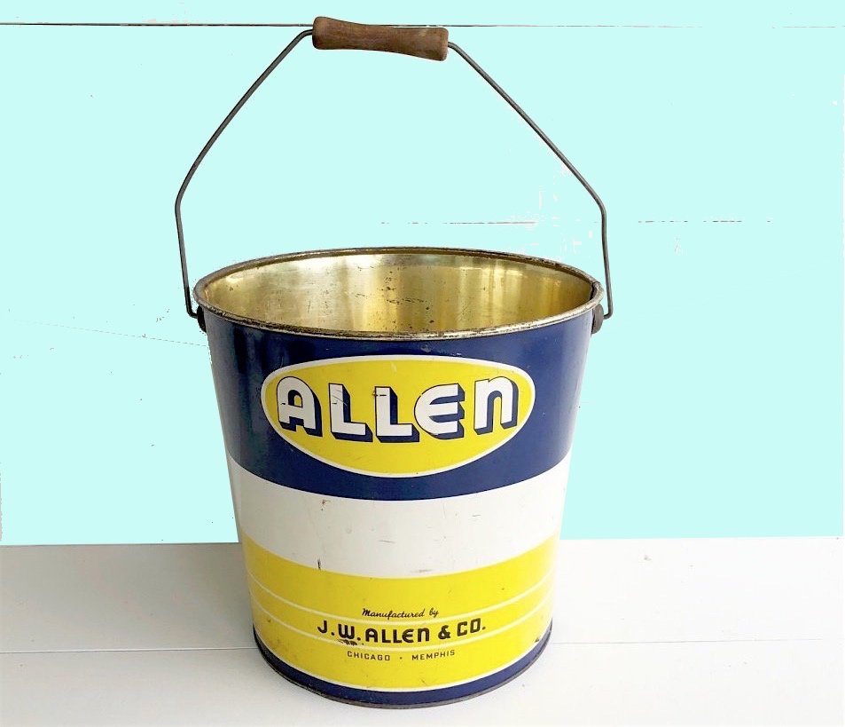 J. W. Allen Baking Supply Pail