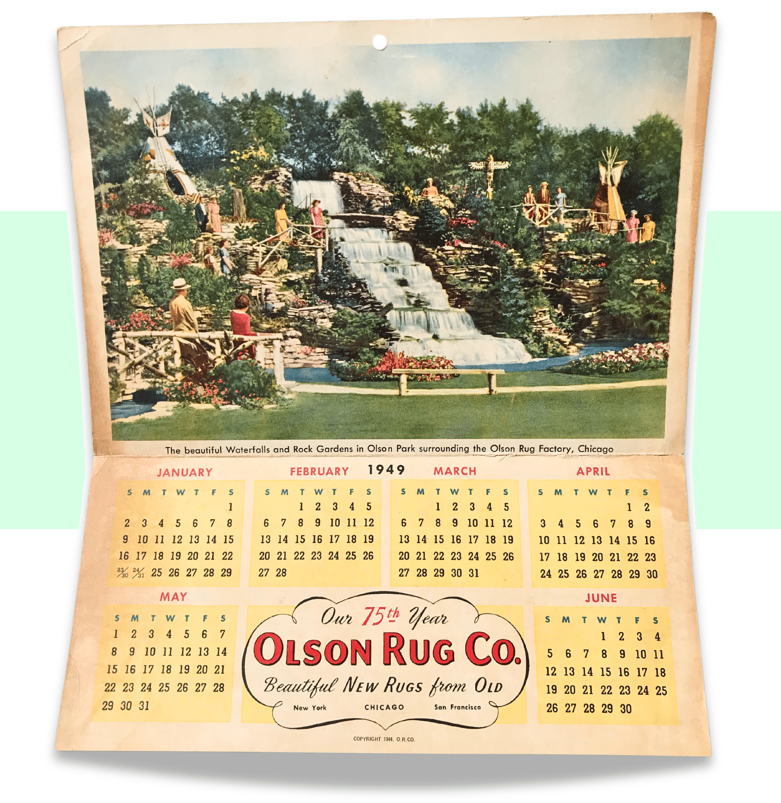 olson rug history